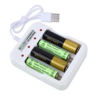 Greentech Pil Şarj Cihazı (Dört Yuvalı) - 1.2V Ni-Mh / Ni-Cd AA / AAA / GT-BC04 Greentech Pil Şarj Cihazı (Dört Yuvalı) - 1.2V Ni-Mh / Ni-Cd AA / AAA / GT-BC04