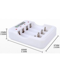 Greentech Pil Şarj Cihazı (Dört Yuvalı) - 1.2V Ni-Mh / Ni-Cd AA / AAA / GT-BC04 Greentech Pil Şarj Cihazı (Dört Yuvalı) - 1.2V Ni-Mh / Ni-Cd AA / AAA / GT-BC04