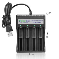 Greentech 3.7 – 4.2 Lityum İyon Pil Şarj Cihazı (Dört Yuvalı) / GT-BC05 Greentech 3.7 – 4.2 Lityum İyon Pil Şarj Cihazı (Dört Yuvalı) / GT-BC05