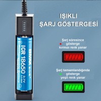 Greentech Pil Şarj Aleti (Tek Yuvalı) - Lityum Pil Şarj Cihazı / GT-BC01-2 Adet Greentech Pil Şarj Aleti (Tek Yuvalı) - Lityum Pil Şarj Cihazı / GT-BC01-2 Adet
