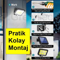 Greentech Güneş Enerjili 120 Cob Led Aydınlatma / GT-SL09 Greentech Güneş Enerjili 120 Cob Led Aydınlatma / GT-SL09
