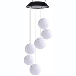 Greentech Güneş Enerjili Renk Geçişli Kristal Top Aydınlatma / GT-SL10 