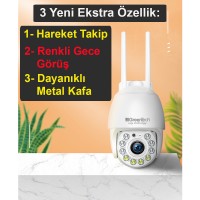 Greentech Wifi Dış Mekan Hareketli Ip Kamera / GT-IP59HD Greentech Wifi Dış Mekan Hareketli Ip Kamera / GT-IP59HD