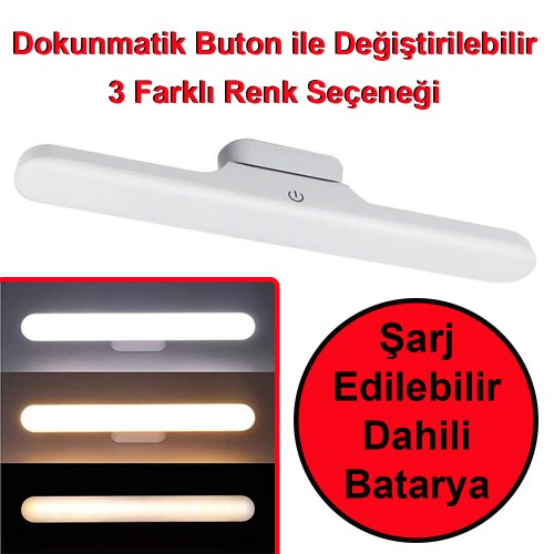Greentech Usb Şarjlı 3 Renk Işıklı Led Aydınlatma / GT-CL03 Greentech Usb Şarjlı 3 Renk Işıklı Led Aydınlatma / GT-CL03