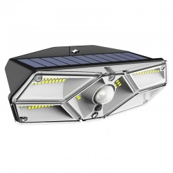Greentech Güneş Enerjili Hareket Sensörlü, 6 Taraflı 104 Led Aydınlatma / GT-SL13 